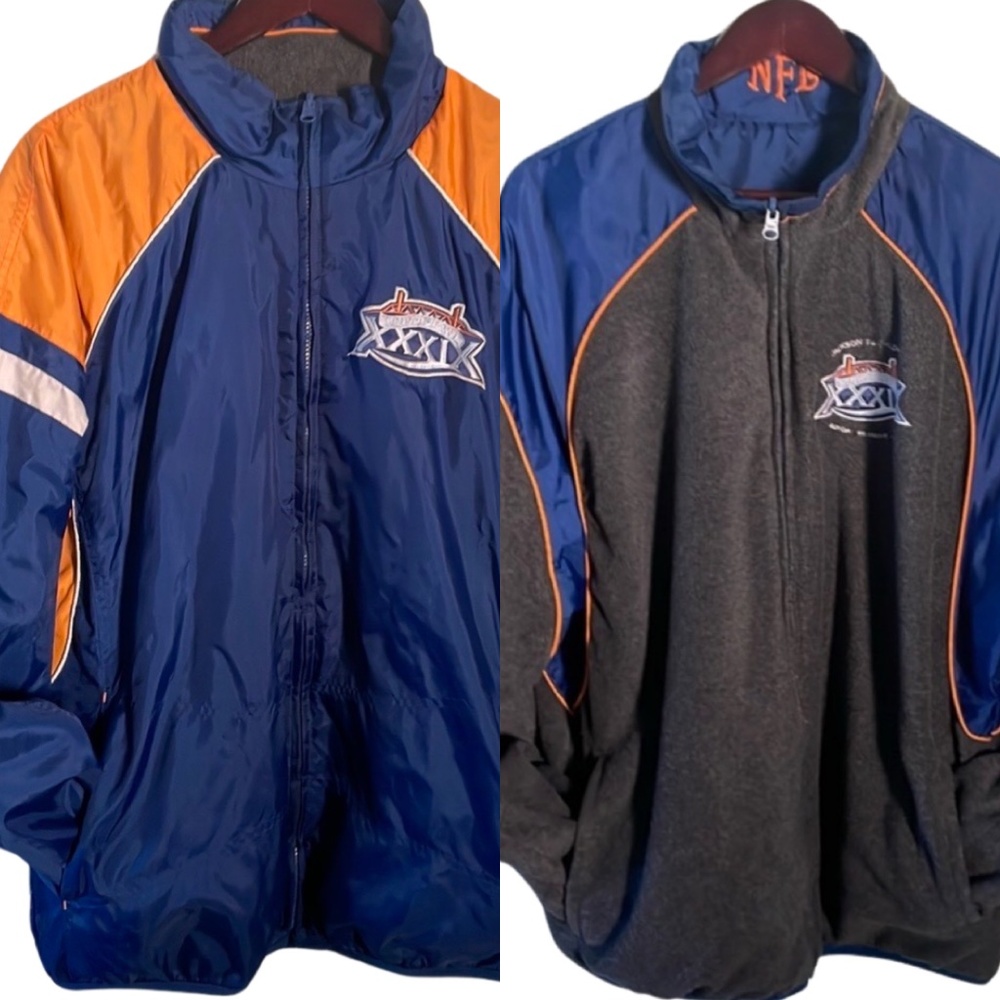 Super Bowl XXXIX Reversible NFL Jacket Sunday Feb 6, 2009
